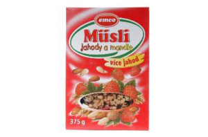 LEŠETICKÝ maso uzeniny - rozvoz zboží z eshopu Praha - Müsli 750g jahody + mandle  Gespa