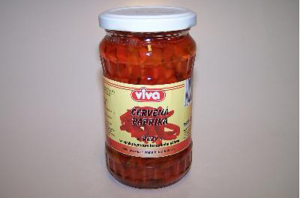 LEŠETICKÝ maso uzeniny - rozvoz zboží z eshopu Praha - Paprika řezaná červená 650g Viva