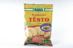 LEŠETICKÝ maso uzeniny - rozvoz zboží z eshopu Praha - Těsto bramborové v prášku  400g Bask