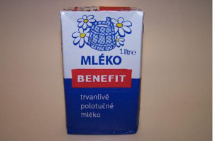 LEŠETICKÝ maso uzeniny - rozvoz zboží z eshopu Praha - Mléko polotučné trvanlivé1l  Bohe Milk