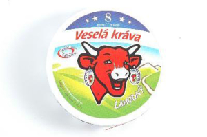 LEŠETICKÝ maso uzeniny - rozvoz zboží z eshopu Praha - Veselá kráva Lahodná 140g  tavený sýr