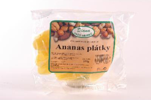 LEŠETICKÝ maso uzeniny - rozvoz zboží z eshopu Praha - Ananas plátky  100g Diana