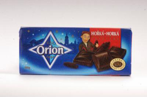 LEŠETICKÝ maso uzeniny - rozvoz zboží z eshopu Praha - Hořká čokoláda 90g Orion