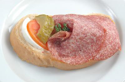 LEŠETICKÝ maso uzeniny - rozvoz zboží z eshopu Praha - Herkulesový chlebíček 65g